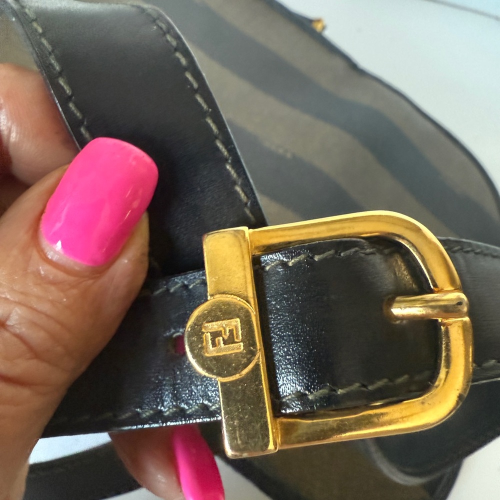 Authentic Fendi Roma Shoulder/Crossbody Bag - Picture 15 of 17